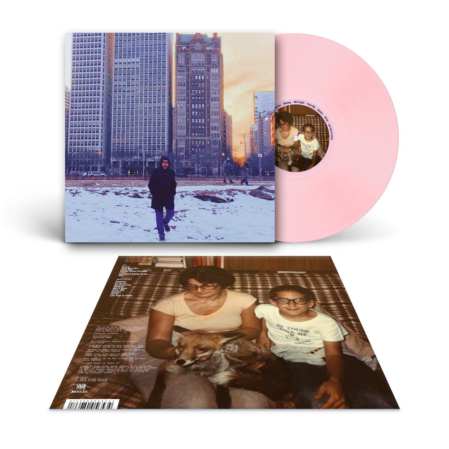 [Pre-Order] Billy Fuller - Fragments [Signed Pink Vinyl]
