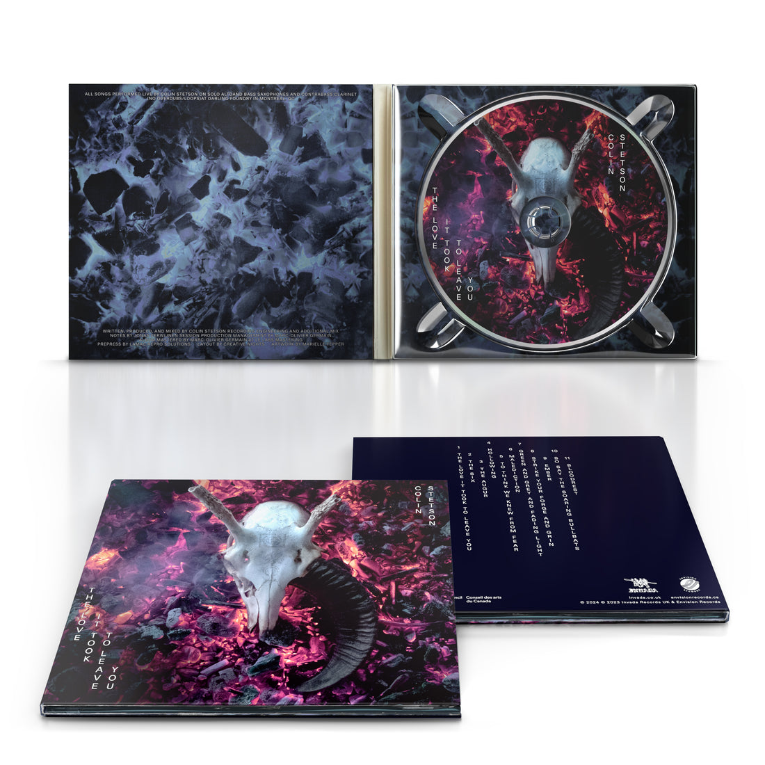 Colin Stetson - The Love It Took To Leave You [CD] – Invada Records