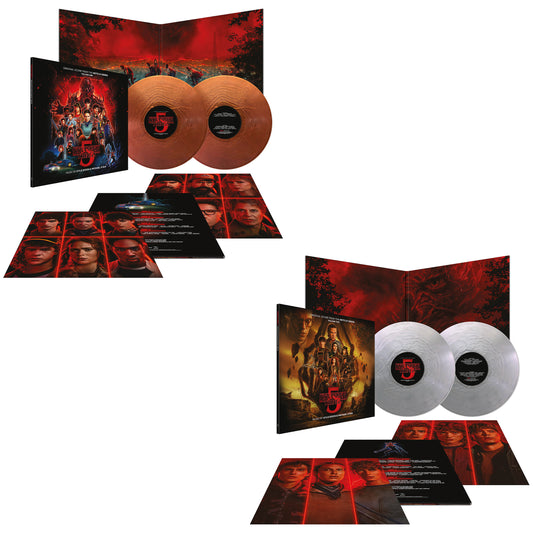 [PRE-ORDER] Kyle Dixon & Michael Stein - Stranger Things Season 5 [Metallic Vinyl Bundle]