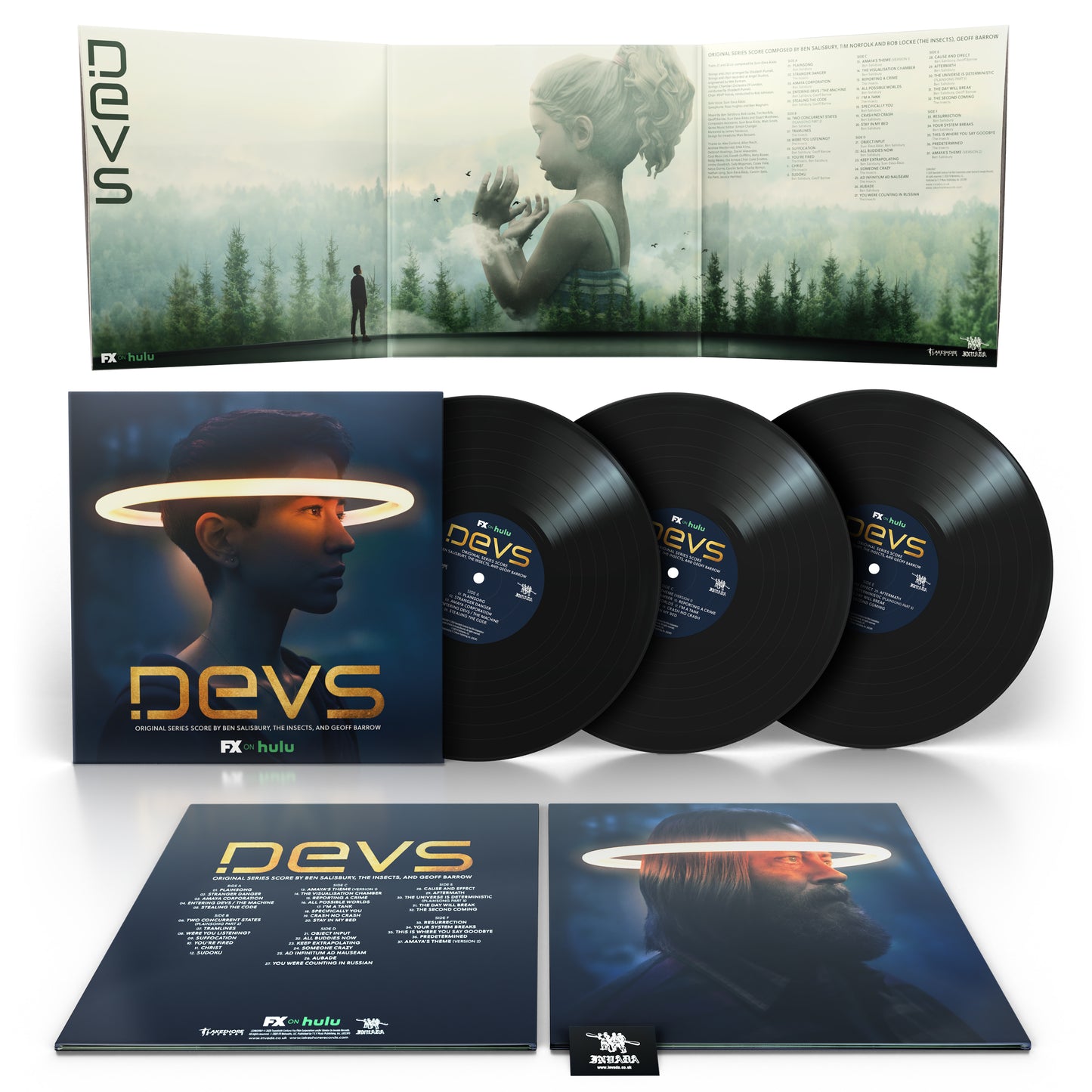 Ben Salisbury, The Insects & Geoff Barrow - Devs (Original Series Soundtrack) [Black Vinyl]