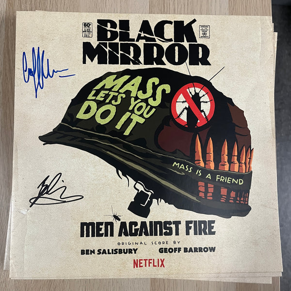 Geoff Barrow & Ben Salisbury - Black Mirror: Men Against Fire Original Score [ARMY GREEN or PICTURE DISC LP - SIGNED COPIES]