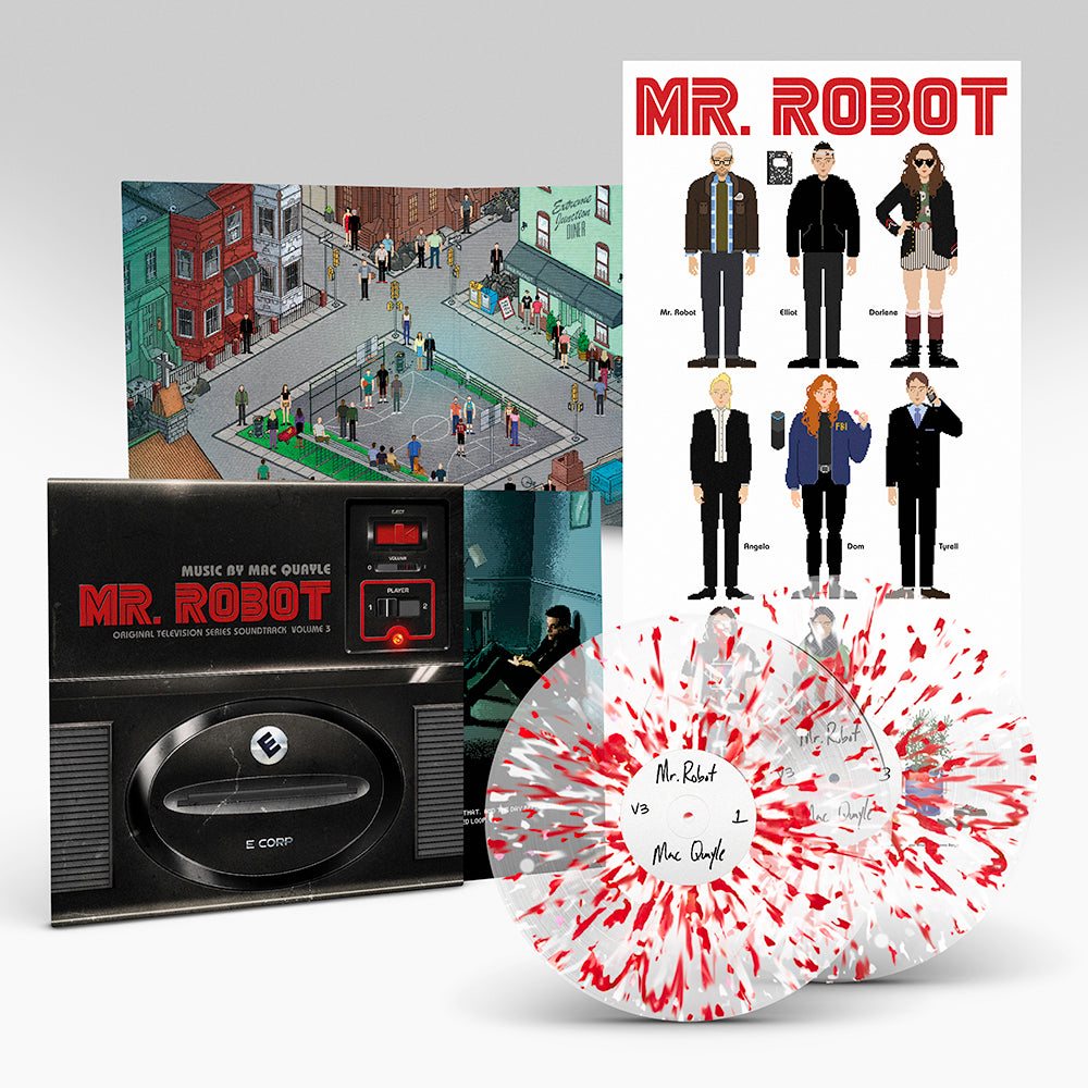 Mac Quayle - Mr. Robot: Vol. 3 OST [2 x Splatter Vinyl]