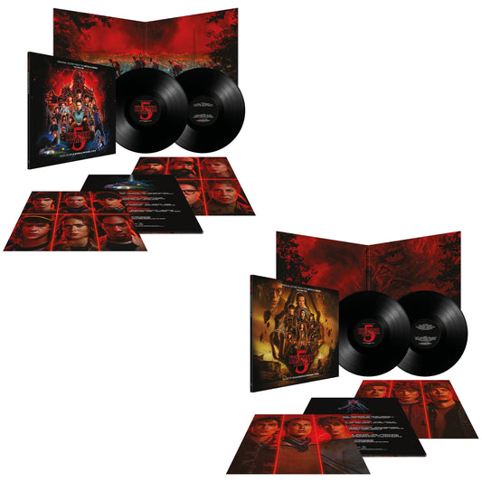 [PRE-ORDER] Kyle Dixon & Michael Stein - Stranger Things Season 5 [Limited Edition Black Vinyl Bundle]