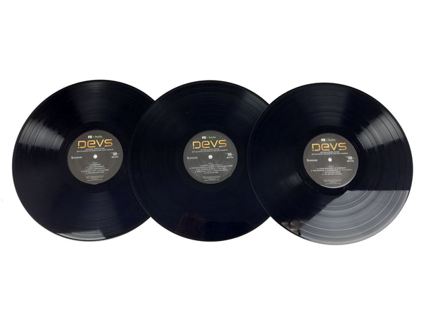Devs (Original Series Soundtrack) - Ben Salisbury, The Insects & Geoff Barrow [3 x Ltd Edition Blue Black Vinyl]