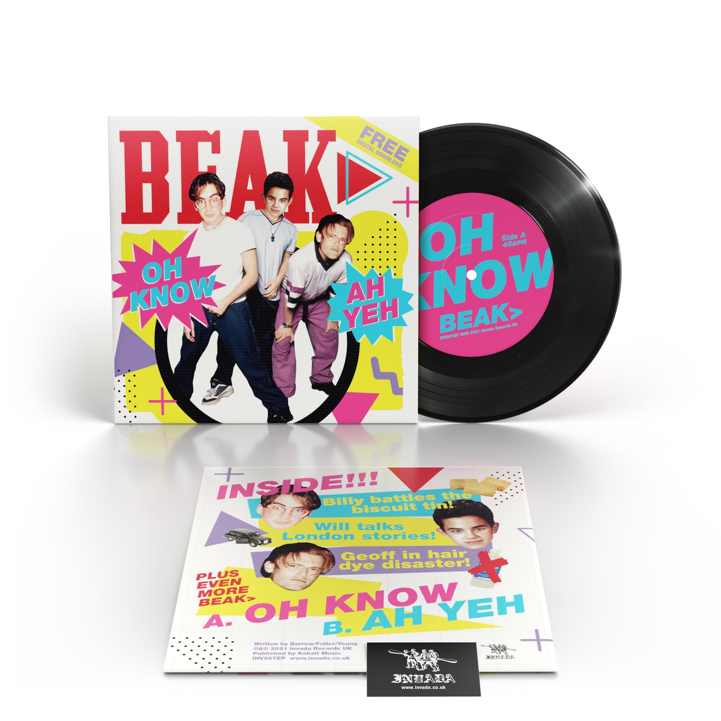 Beak> - Oh Know [7" Vinyl]