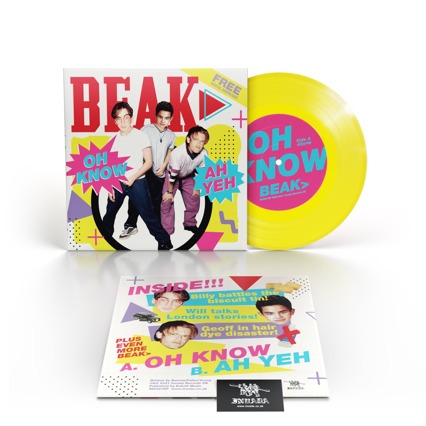 Beak> - Oh Know [7" Vinyl]