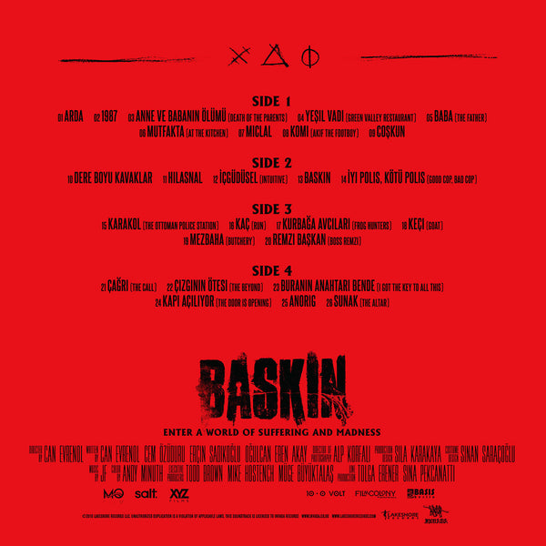 Ulas Pakkan - Baskin OST [Red LP]