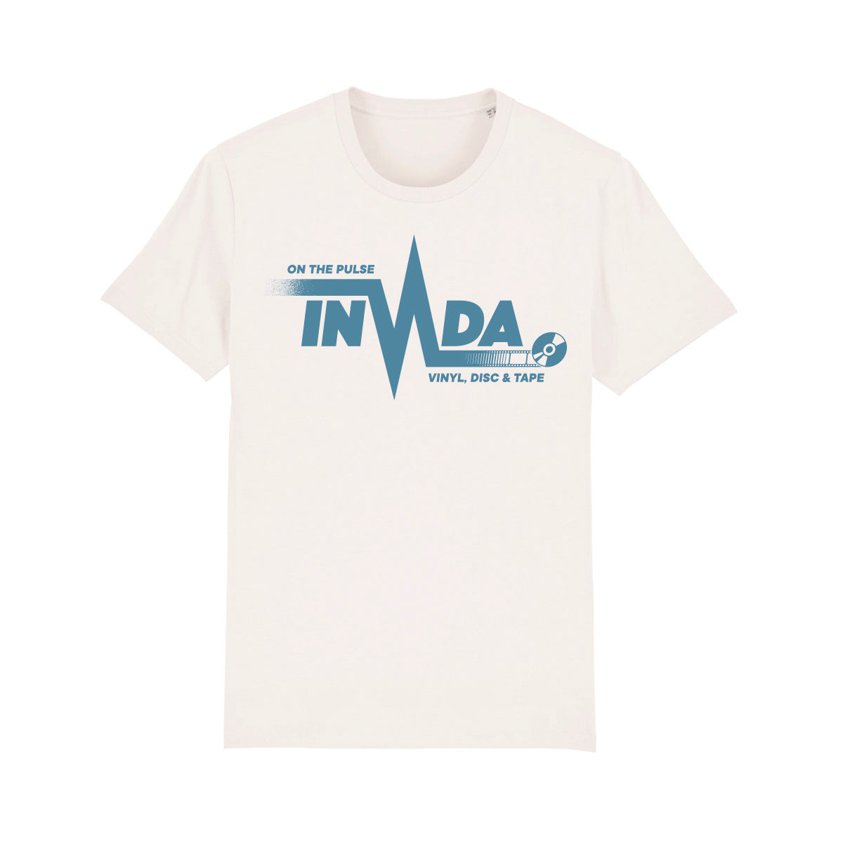 Invada 'On The Pulse' T Shirt (Vintage White)
