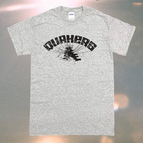 Quakers T-Shirt [Grey w/ Black Print]