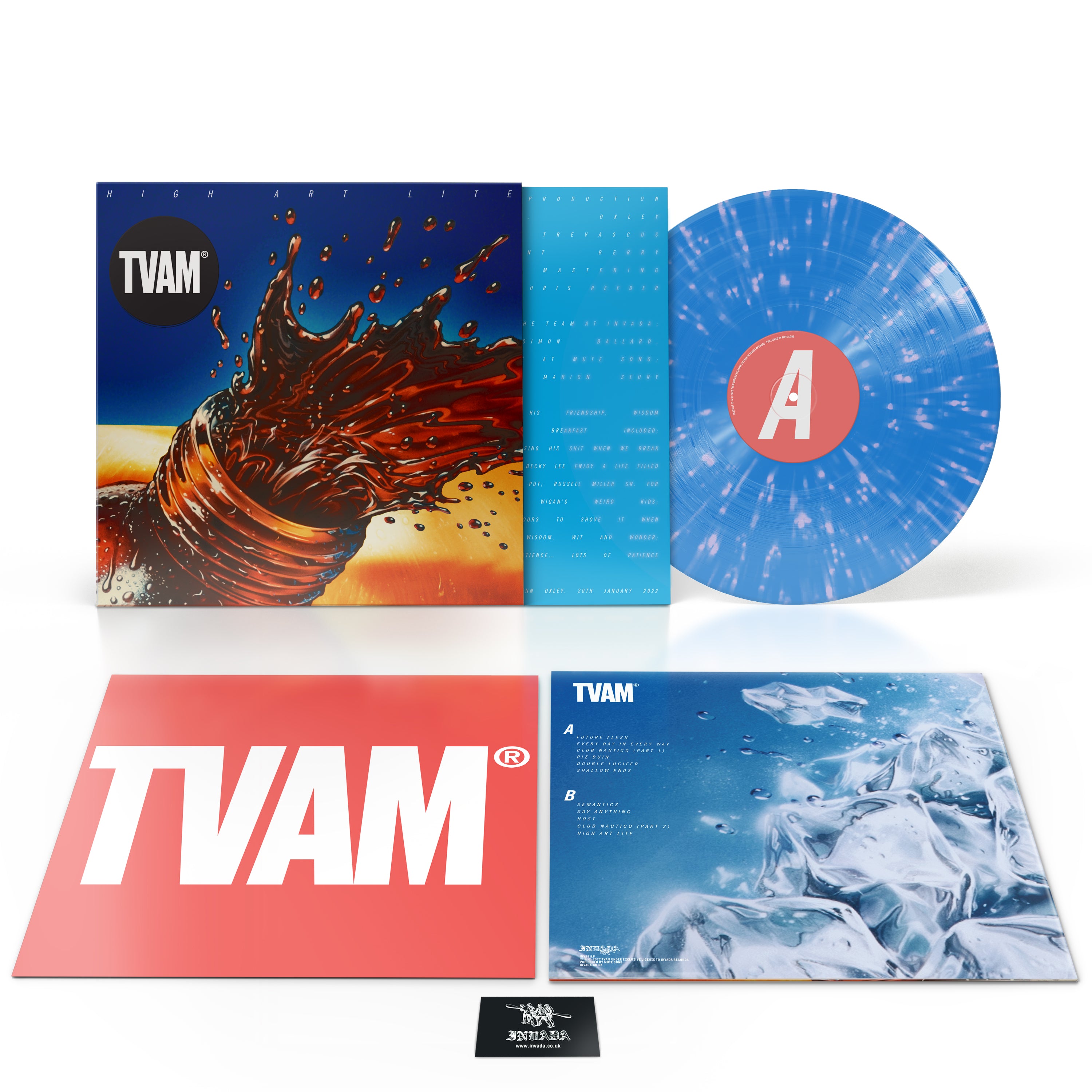 TVAM - High Art Lite [Limited Edition Vinyl] – Invada Records