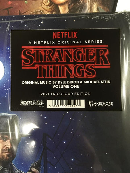 Kyle Dixon & Michael Stein - Stranger Things: Season 1 Vol. 1 2021 Tri-Colour Edition [2 x LP]